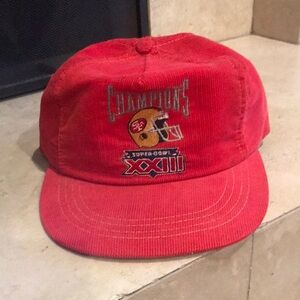 Vintage 49ers Super Bowl XXIII Champions Cap